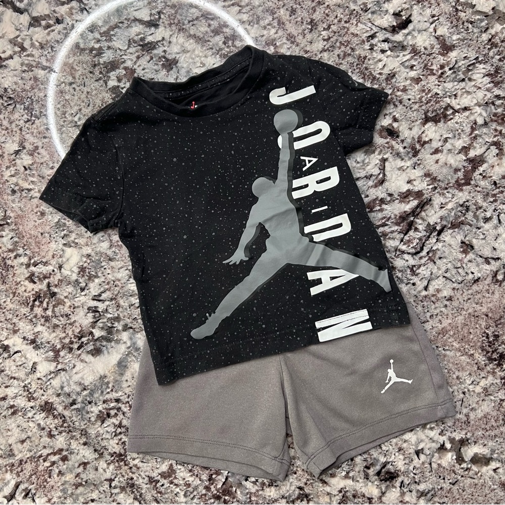 Jordan Shorts and TShirt Set